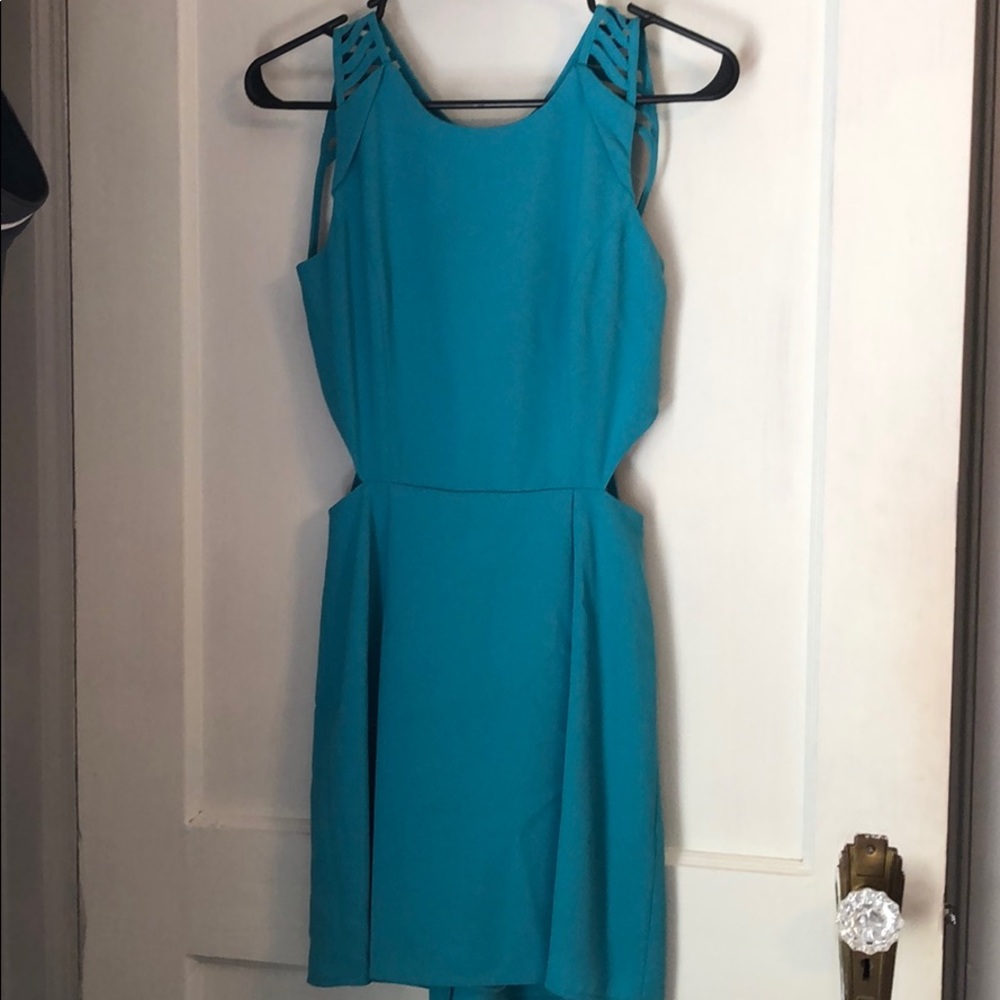 Turquoise Semi-Formal Dress